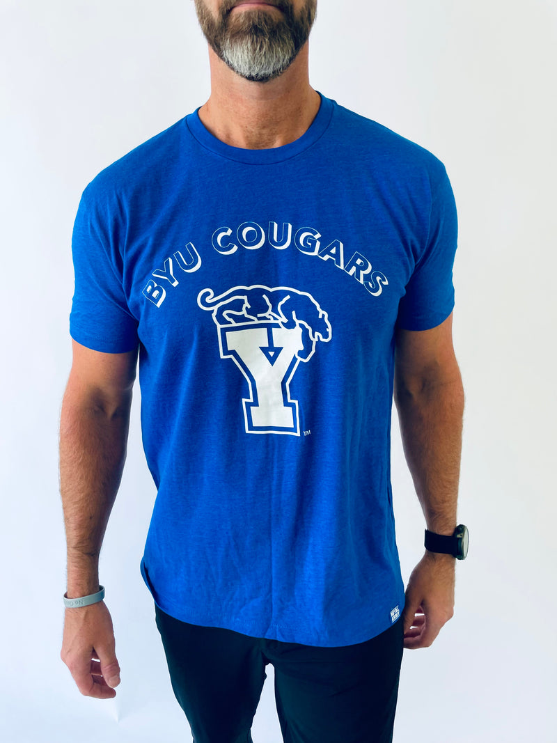Royal BYU Cougars Arch T-Shirt