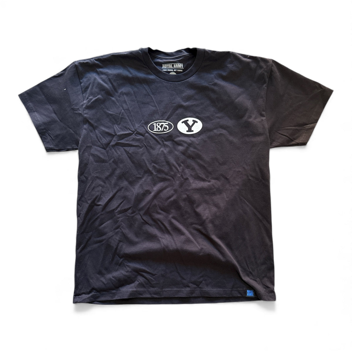 1875 Rise and Shout Black Heavyweight Tee