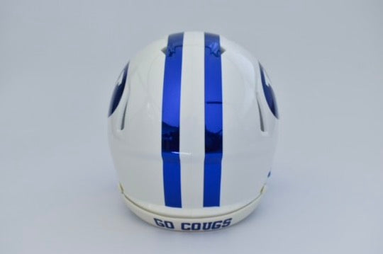 Custom Mini-Helmet with Modern BYU Logos
