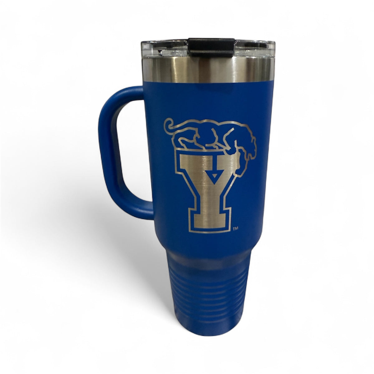 BYU 40 oz Engraved Tumbler with Straw Lid