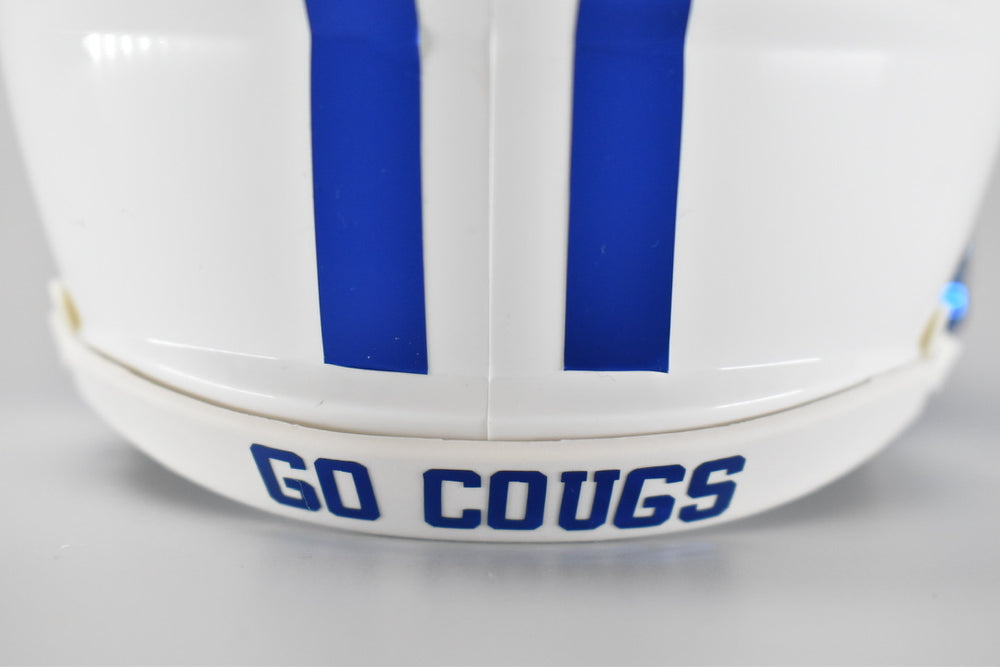 Custom Mini-Helmet with Vintage BYU Logos