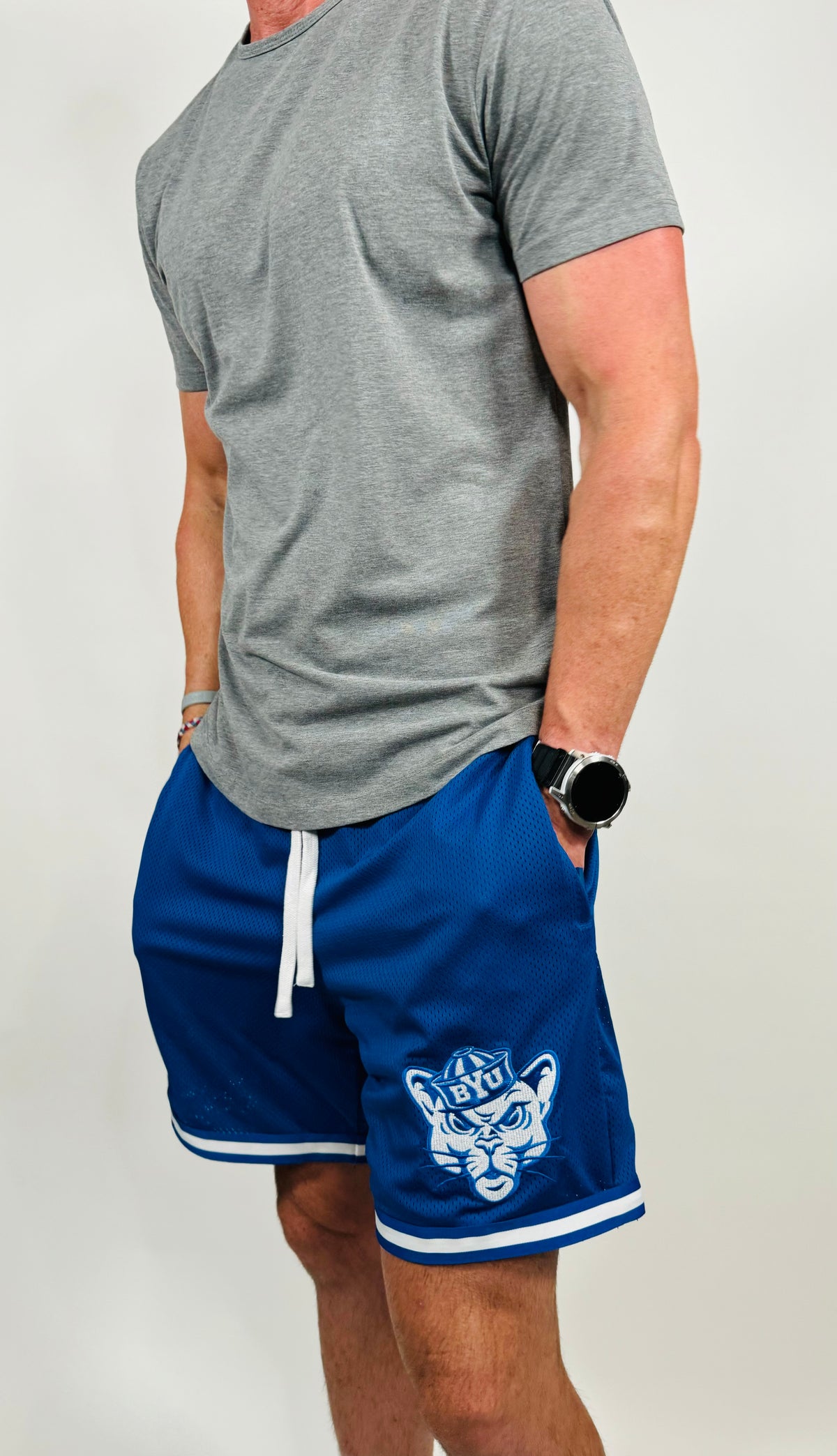 Royal Army Premium Mesh BYU Athletic Shorts