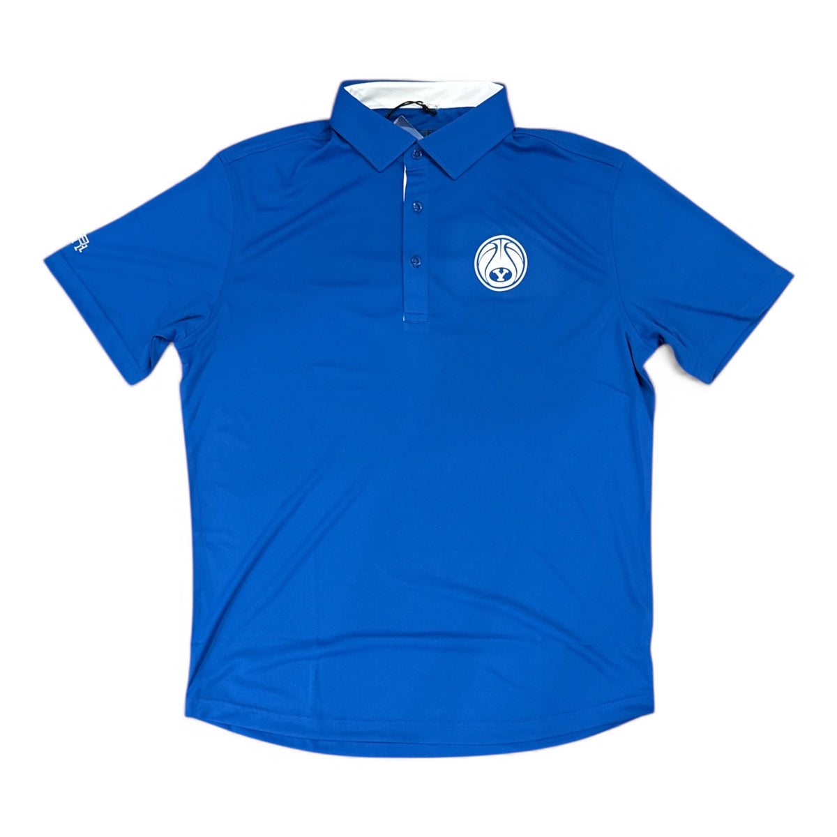 BYU Basketball Royal Blue Performance Polo