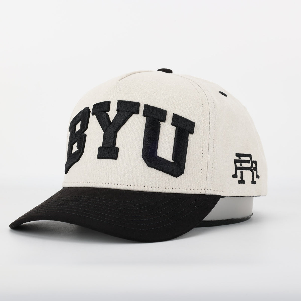 Suede Black and Bone BYU Hat