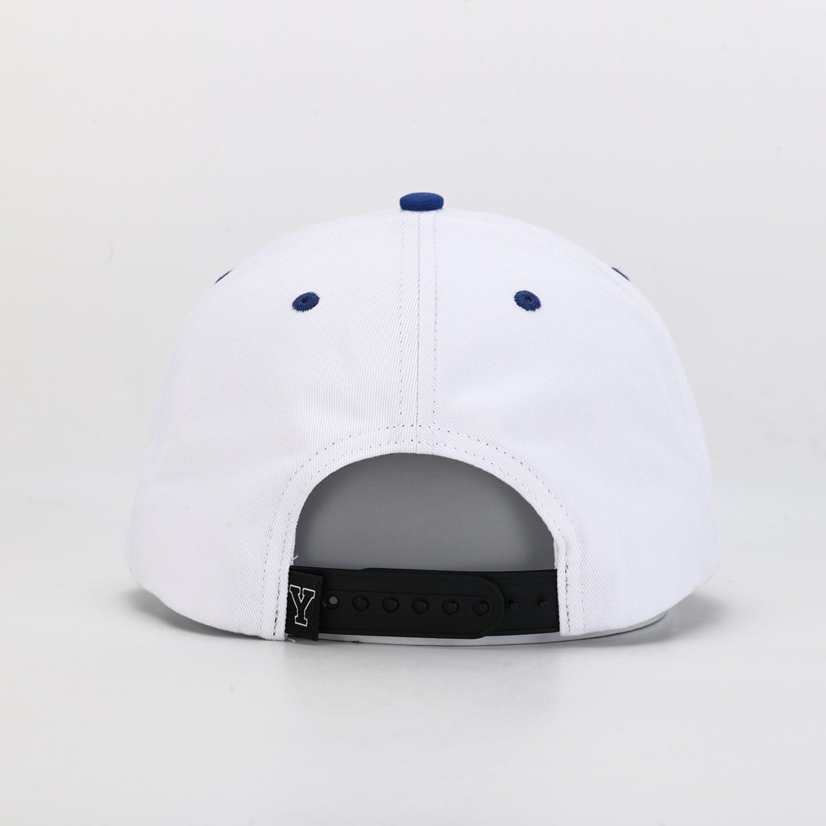 White Brigham Young Cougars Twill Snapback Hat
