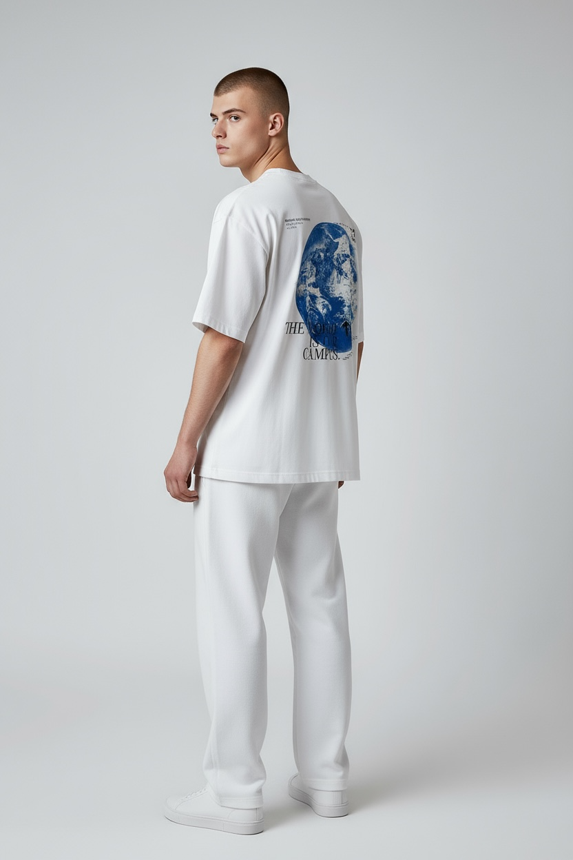 World is Our Campus Classic Oversized T-shirt