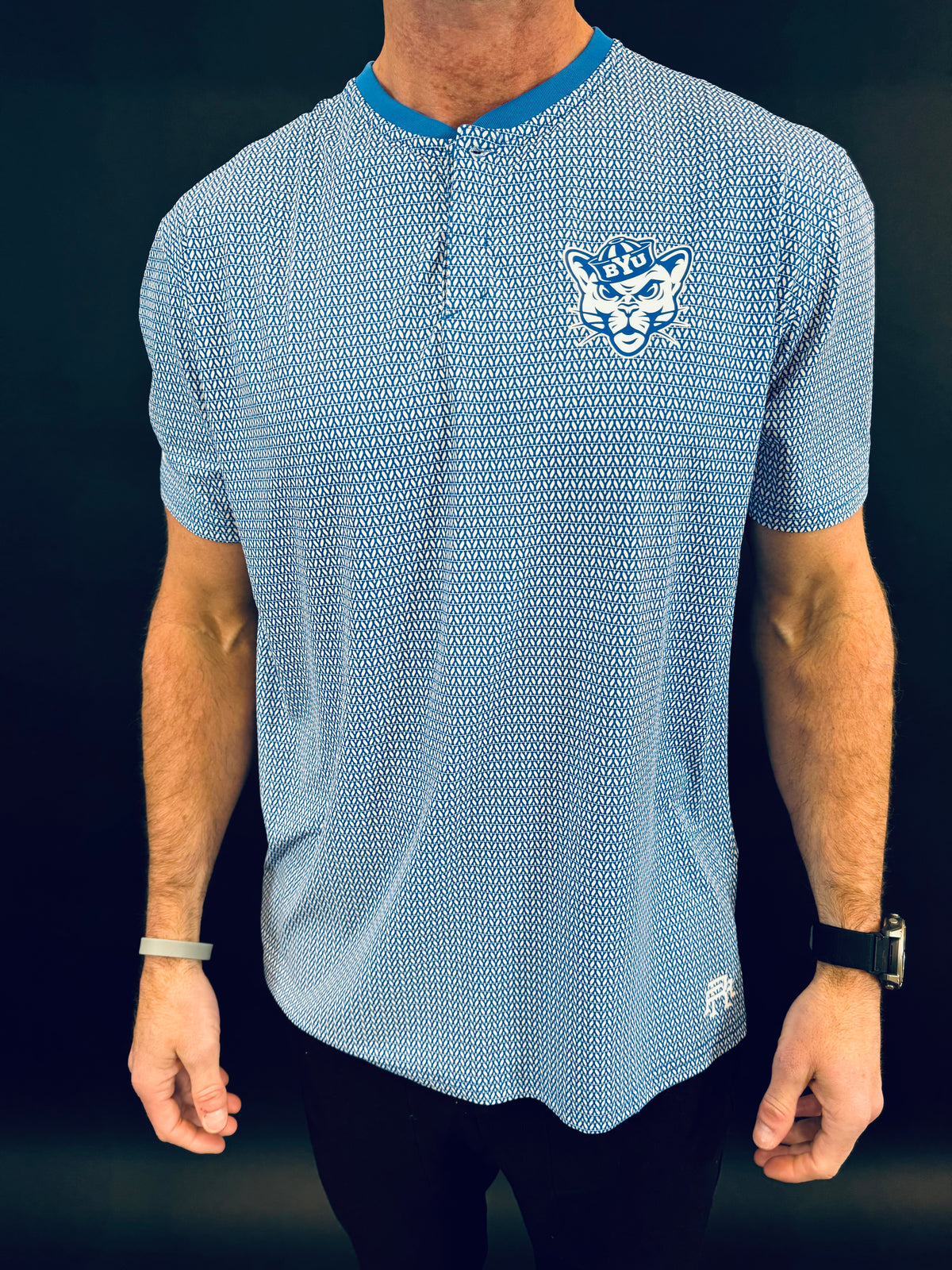 BYU Block Y Blade Polo