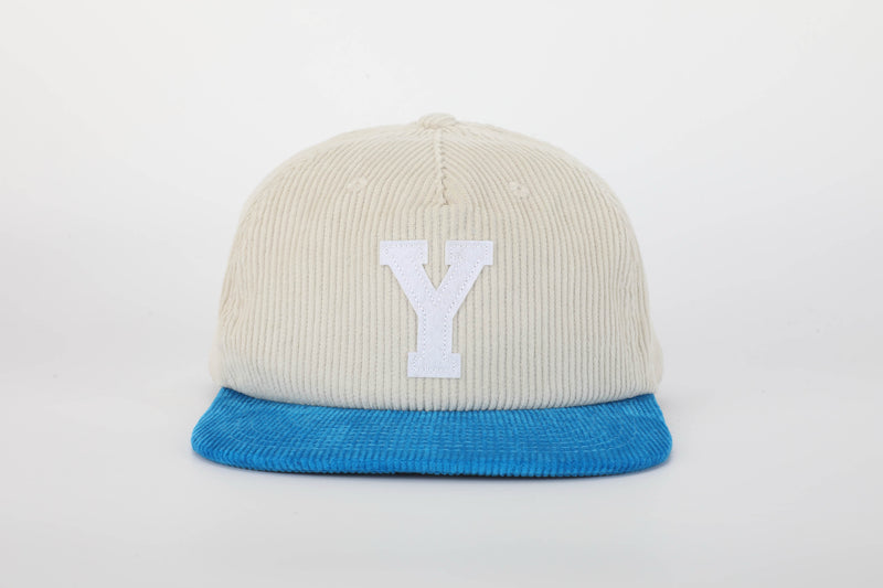 Vintage Two-Tone Corduroy BYU Block Y Hat