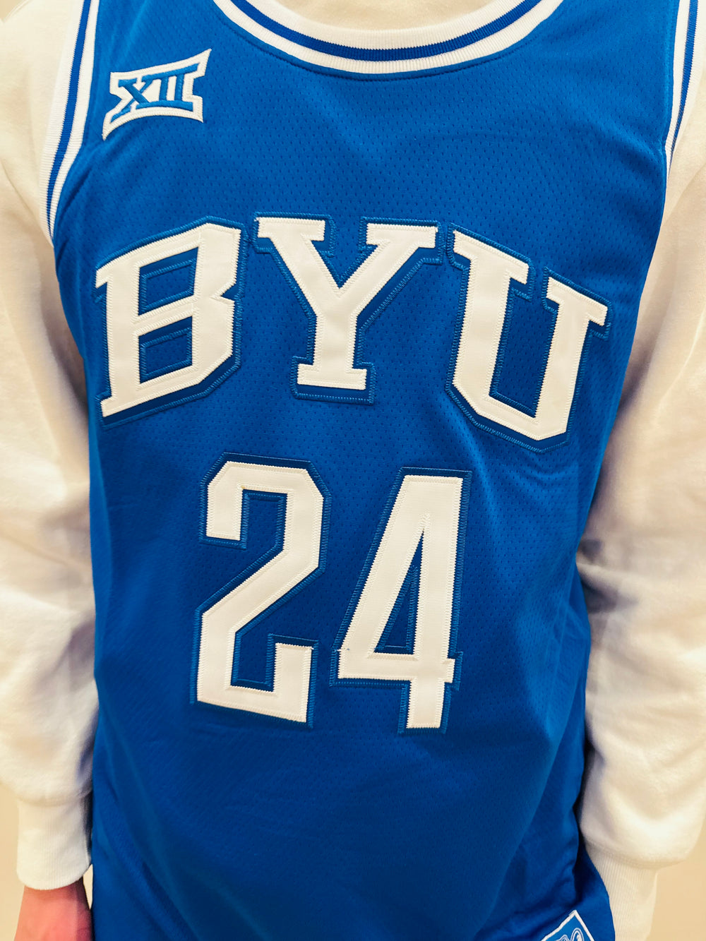 Custom Royal Blue BYU Basketball Jerseys