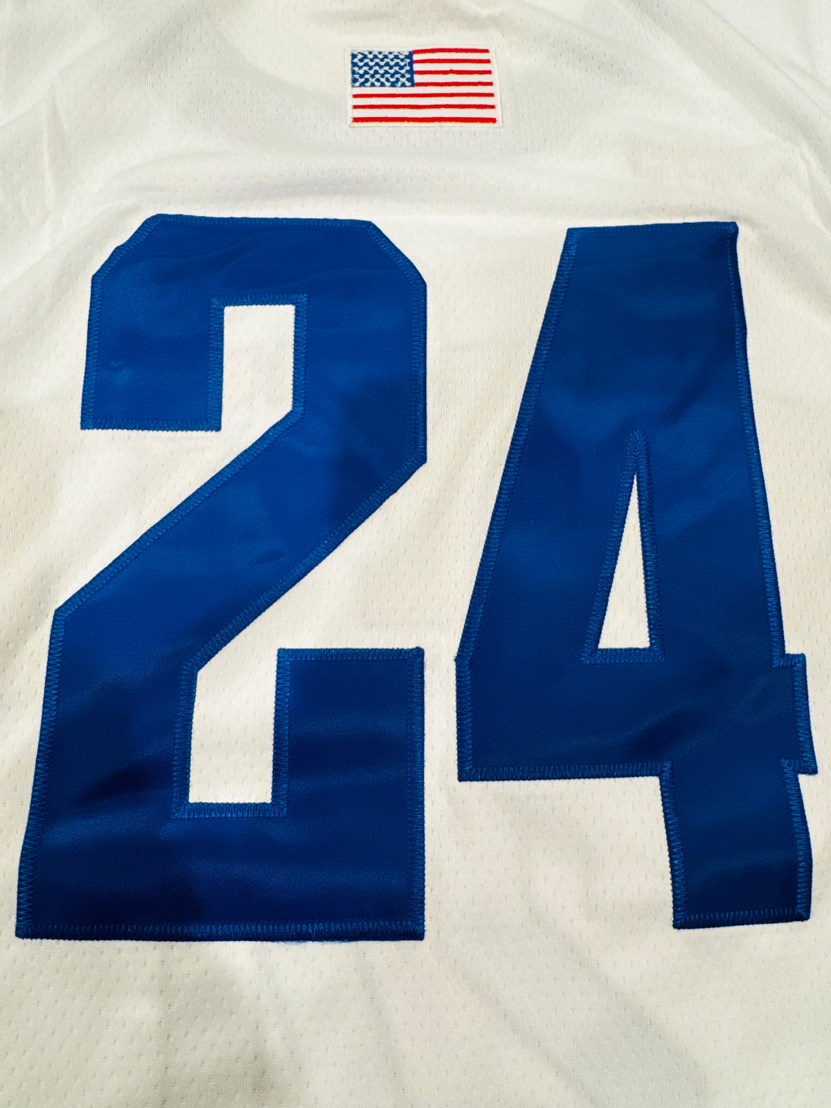 Authentic Tackle Twill White BYU Basketball Jersey