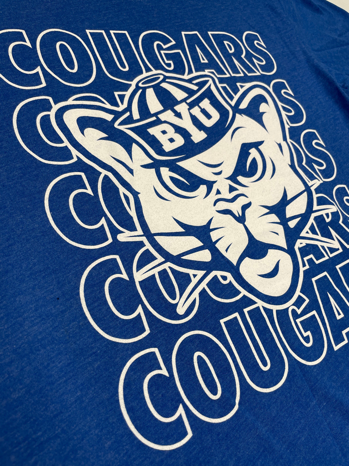 Stacked Sailor Cougar on Cougars T-Shirt