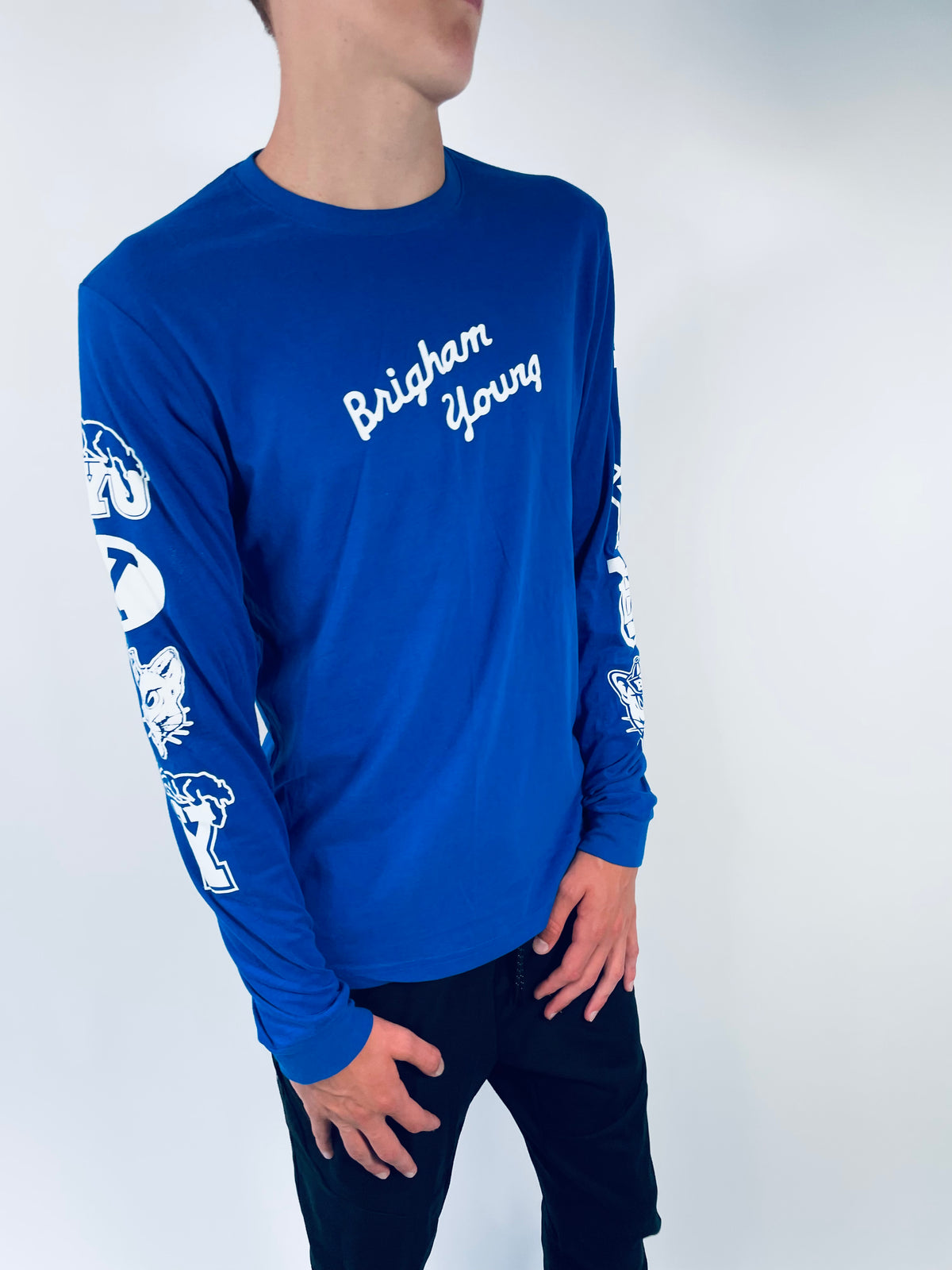 Royal blue dri fit 2025 long sleeve
