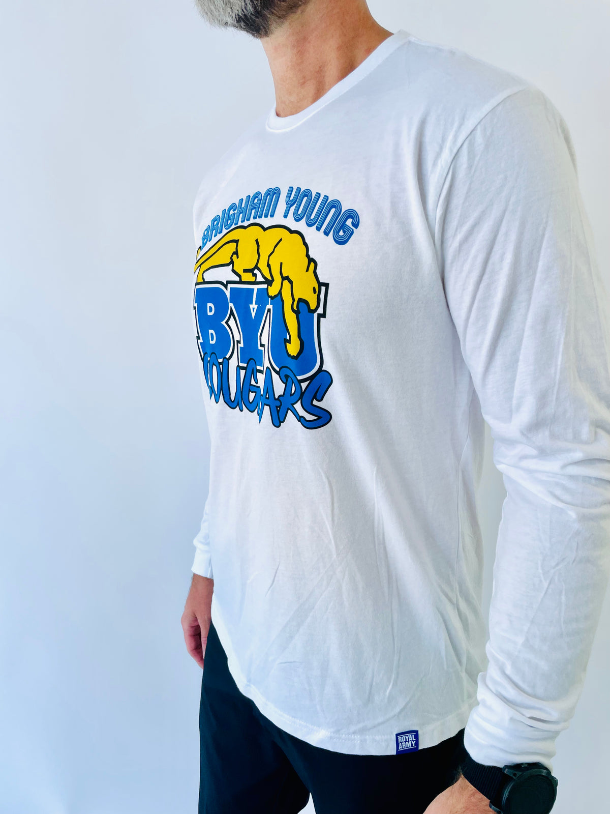 Vintage Brigham Young Beet Digger Long-Sleeve T-Shirt