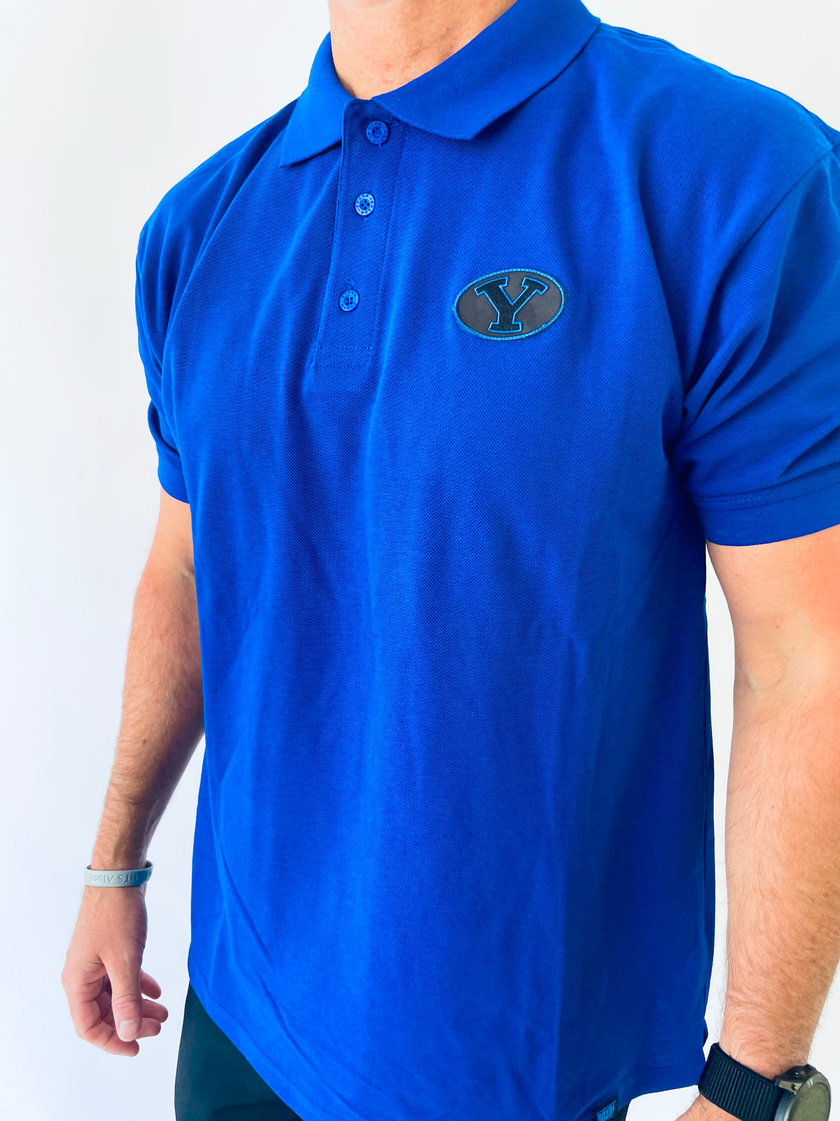 Royal blue online polo t shirt