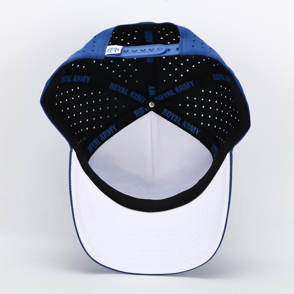 Royal Blue Performance Snapback Hat with Embroidered BYU Beet Digger