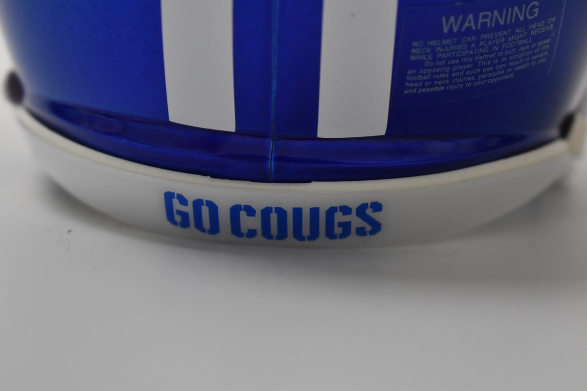 byu toddler football helmet age 3 Royal BYU Sailor Cougar Mini-Helmet – Royal Army Brand