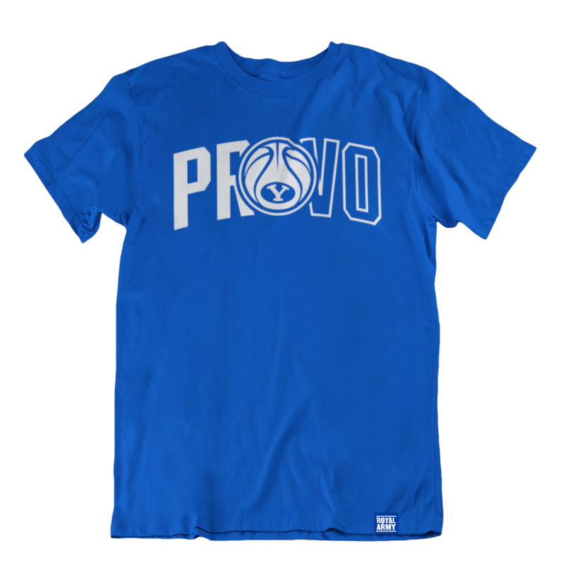 Royal Blue PROvo BYU Basketball T-shirt