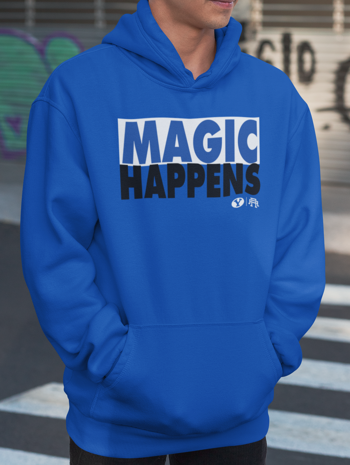 Magic Happens BYU Hoodie