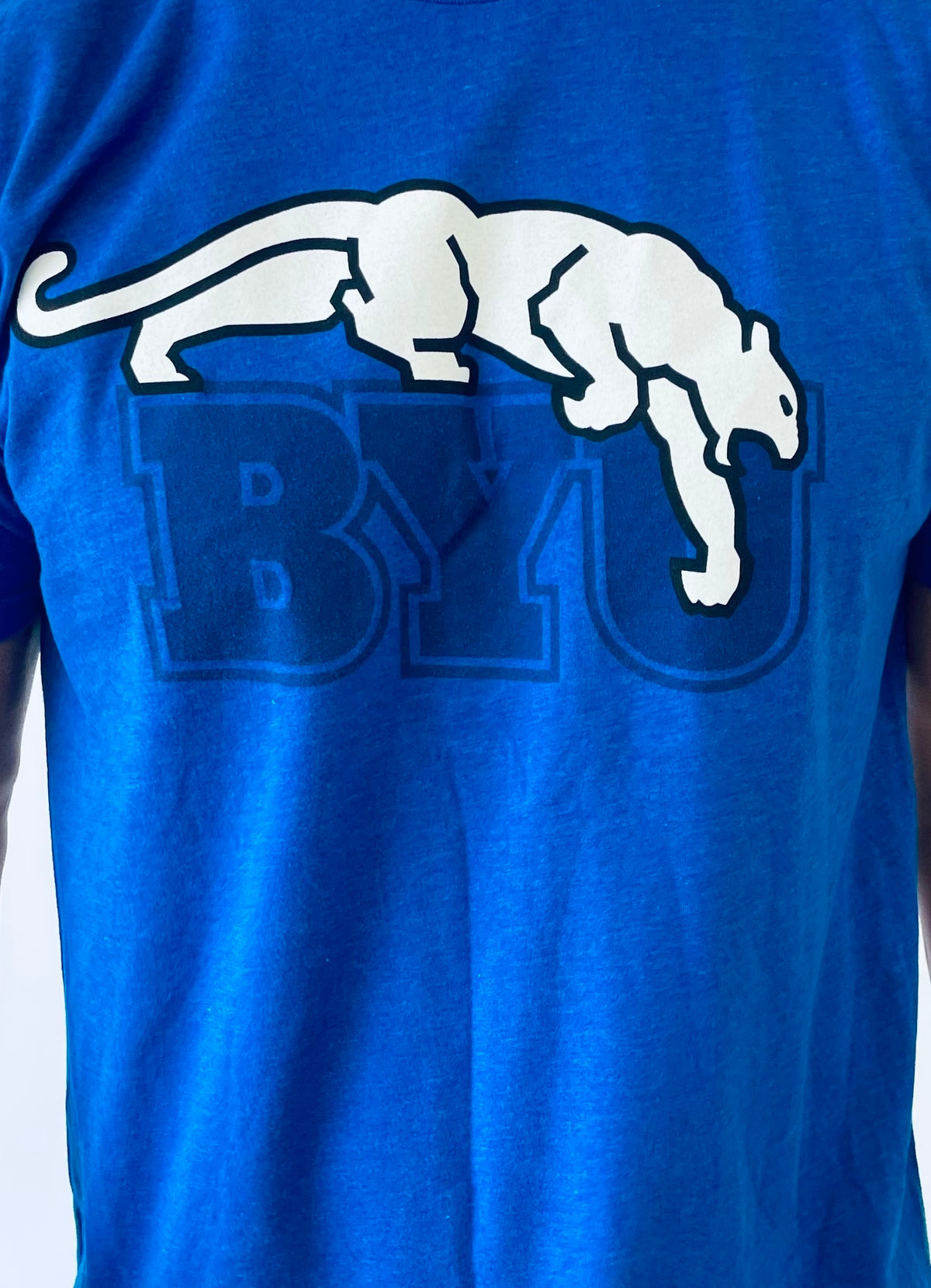 Kids Royal Blue Reverse Tonal BYU Beet Digger T-shirt