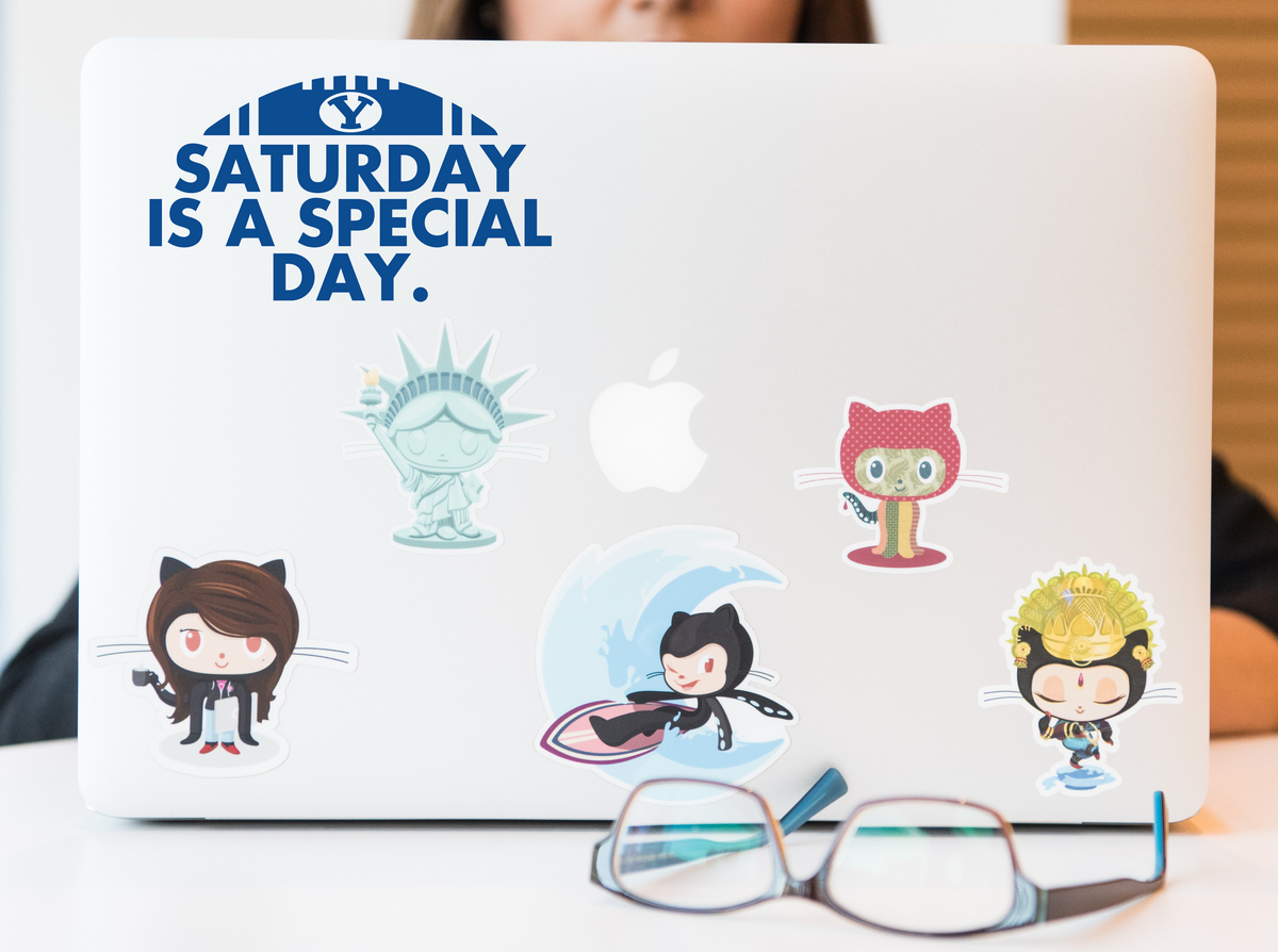 Saturday is a Special Day Vinyl Decal