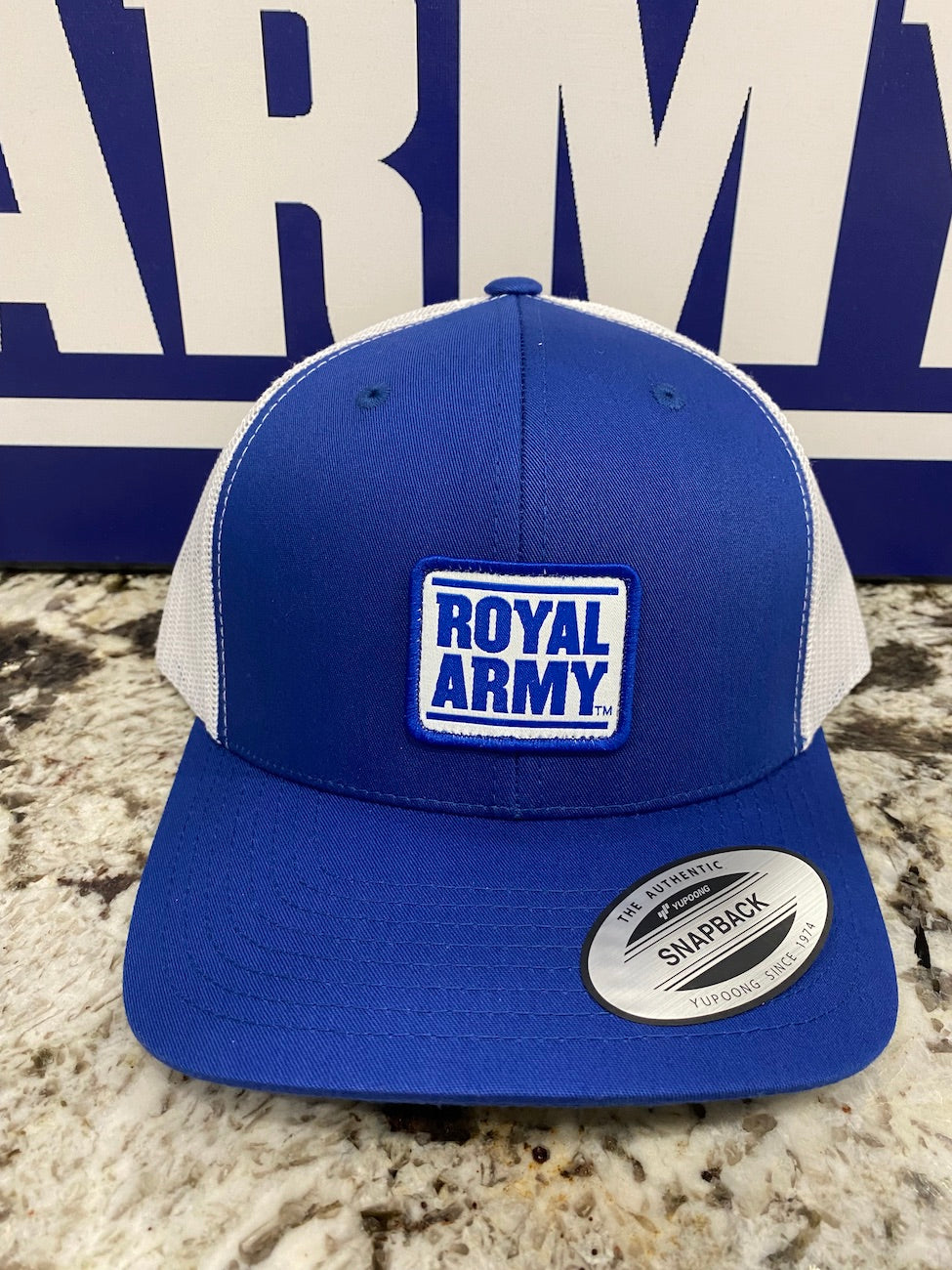 Royal Army Snapback Hat